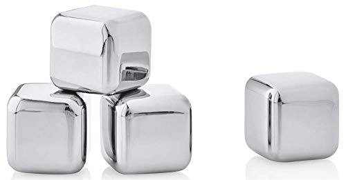 Set de 4 Cubos de Hielo de Acero Inoxidable Blomus miniatura 3