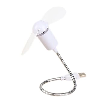 MeeTo Laptop/Desktop Mini Fan, USB Desk Fan, Small Personal Portable USB Powered, AC Operated Small Jet Fan, for Travel, Office, Indoor-Outdoor 5V Cooling Fan, Strong Wind, Quiet Operation,Pack of 1
