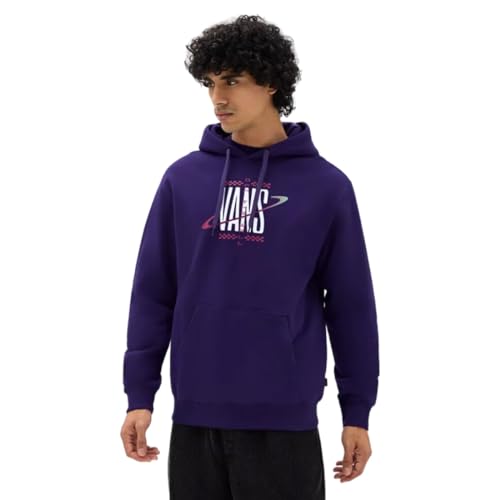 Sweat Vans Homme Saturn Violet col rond coupe standard