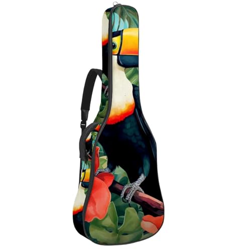 Sac pour guitare étanche avec plusieurs poches et protection antichoc
