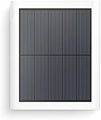 Ring Solar Panel (2nd Generation), 4W for Outdoor Cam Plus, Outdoor Cam (Stick Up Cam), Stick Up Cam Pro, Spotlight Cam Plus, Spotlight Cam Pro - White