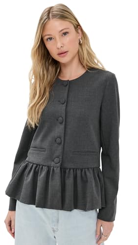 WAYF Women's Blakely Peplum Jacket