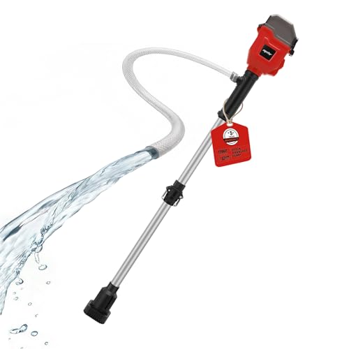 Brushless Stick Water Transfer Pump Compatible with Milwaukee 18V Battery(Tool Only) 720GPH Cordless Water Pump Submersible Sump Pump Utility Pump for Pool Garden Pond