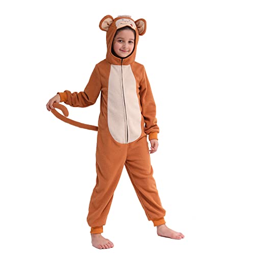 Sincere Party Toison Singe Combinaison Singe Tout en un Halloween Costume pour les enfants Petit (4-6)