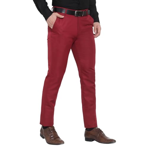Image of SUCHEH Men's Reguler Fit Polycotton Trouser Pant's Formal Trouser Casual Trouser Pants
