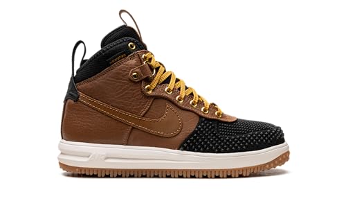 Image of Brown & Black Nike Lunar Duckboot - Goldtone