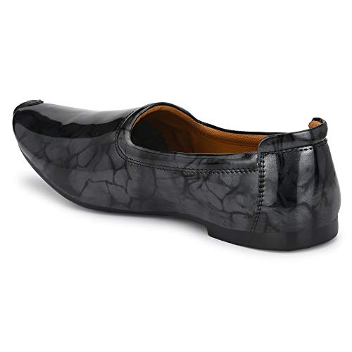 Image of Vellinto Leather Royal Look Patent Leather Shoes for Men | Men's Comfortable Patent Leather