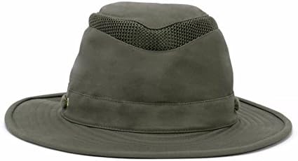 Tilley T4MO-1 Unisex Hiker's Hat (Olive, 7 1/2)