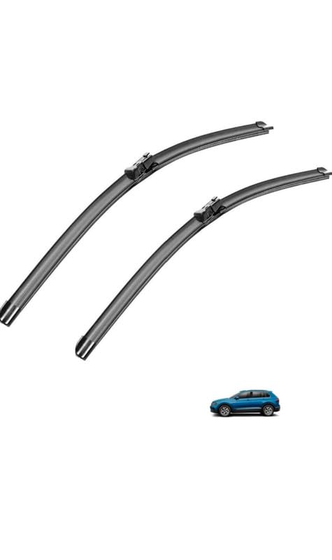 RYU7® Front Wiper Blades Compatible with Tiguan 2016-2022 Model (Pack of 2)-image-38