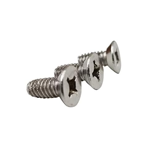 Hinge Outlet Satin Nickel Machine Screws for Door Hinges, 12-24 Thread x 1/2" Length - 24 Pack Cover