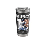 Number and Portrait Max Muncy Los Angeles MLBPA Stainless Steel Insulated Tumbler