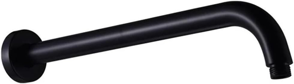 Black Round&Square Shower Arm Wall&Ceiling Mount Shower Holder Brass Folding Extension Telescopic Arm G1/2 Threaded