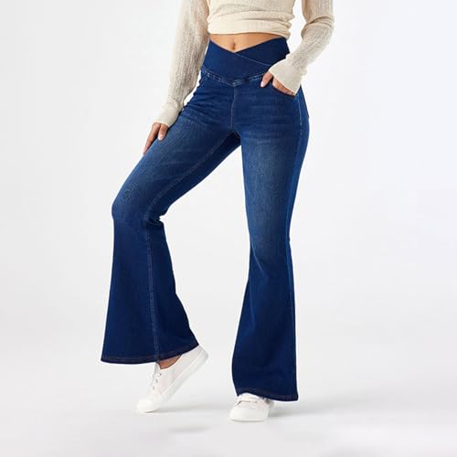 Valvari Mid-Low Rise Stretch Jeans Valvari That Look Like Jeans BBL Pants Tummy Control Baggy Straight Leg2
