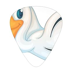 Blue Ocean Lot de 12 médiators tendance et durables dans une boîte pour ukulélé guitare électrique basse - Les Beatles, Paul McCartney, John Lennon, RIngo Starr, George Harrison