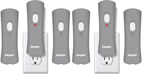 Image of Energizer Auto-On LED Flashlights Rechargeable (6-Pack) for Home Power Failure, Plug in LED Flashlight for Power Outage, Night Light, Hurricane Preparedness