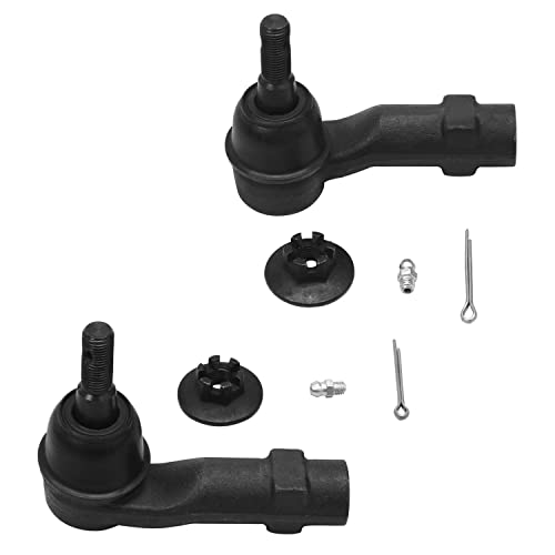 Image of Detroit Axle - Front Struts w /Coil Springs Sway Bar End Links Outer Tie Rod Ends Replacement for 2013-2016 Dodge Dart Limited - 6pc Set