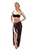 Produktbild Ciffre Sarong Pareo Lunghi Dhoti Wickelrock Standtuch Halstuch Stickerei Schlichtes Muster Dunkel Braun