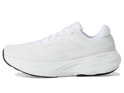 New Balance Women's Fresh Foam X 880 V15 Running Shoe, White/Sea Salt/Black, 7.5 Wide4