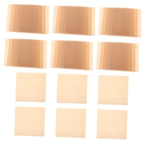 BRIGHTFUFU 500Pcs Disposable Paper Snack Liners Oil Absorption for Fried Foods Pizza and More Food Grade Paper for Easy Clean Up and Grease Resistance