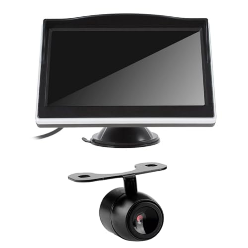 Caméra de recul voiture kit moniteur de stationnement arrière écran HD LCD