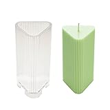 Diseño único: puede colocar velas con estos moldes para velas y colocarlas en la mesa de comedor familiar o en el escritorio de la computadora de la oficina. Proporcionarte siempre vitalidad.