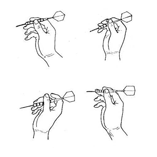 HONMEET 100pcs Professional Rod Round Pad Non-Rubber Washer O-Ring for Dart Equipment Durable Easy to Install Non-Slip for Game Competition Use