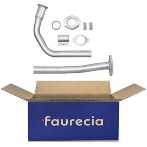 HELLA 8LA 366 006-461 Tubo de escape - Easy2Fit® Kit - delante - dos piezas - Juego con accesorios de montaje - por ej. RENAULT CLIO I