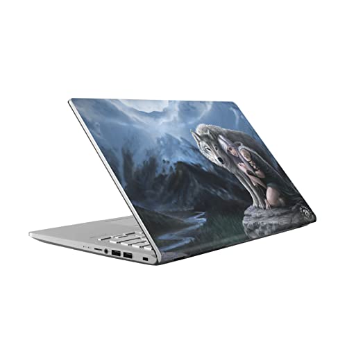 Skin Vinyle ASUS Vivobook 14 Autocollant Anne Stokes Loup Protecteur