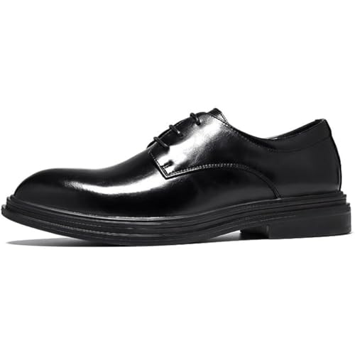 Men's Italian Dress Shoes PU Leather Lace-Up Business Formal Shoes Non-Slip Casual Wedding Office Loafers2