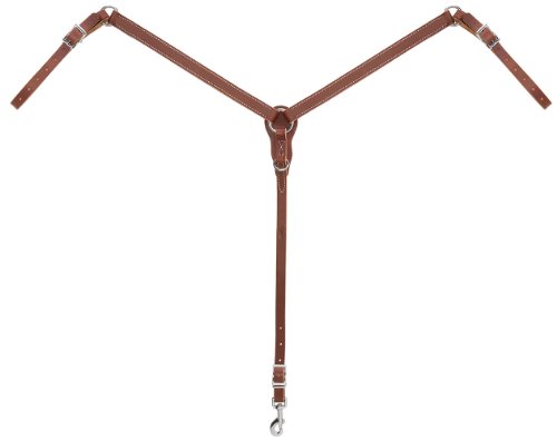 Weaver Leather Slim Ring-in-Center Pony Breast Collar, Sunset