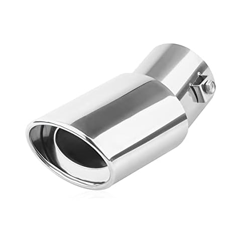 8sanlione Stainless Steel Exhaust Tail Pipe Cover