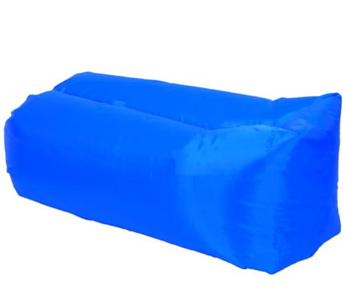 ZTOONE Inflatable Lounger Couch Air Lounger Lazy Sofa with Carry Bag,Hammock Inflatable Mattress Inflatable Bed Pool Float for Swim,Camping,Beach,Hiking,Park,Backyard, Pool, Picnics(Dark Blue)