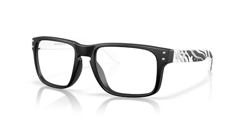Image of Oakley Mens OX8156 Holbrook RX Round Eyeglasses