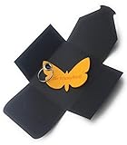 Lieferumfang: Schlüsselanhänger mit Schlüsselring mit easy-open-Funktion (öffnet/schliesst sich sehr leicht und ist besonders fingernagelschonend), on-top gibt`s noch eine passende Geschenkverpackung