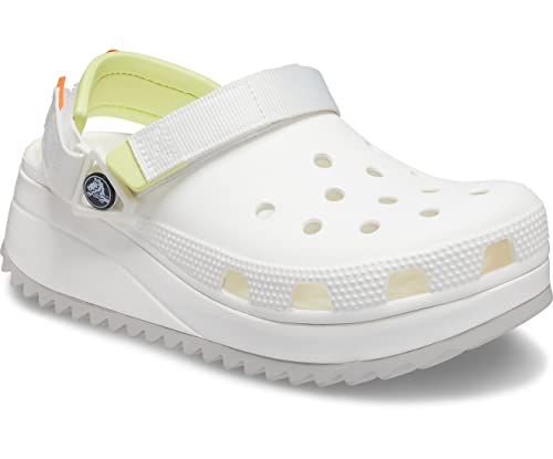 Image of Crocs Unisex Adult Classic Clog 206772-100 White M5W7