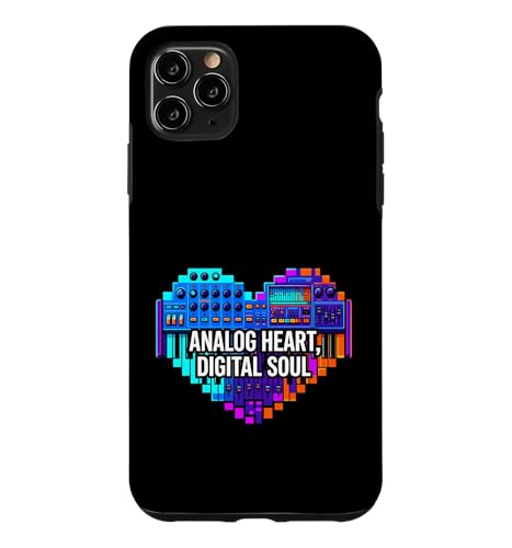 Synth Music Producer Analog Heart Digital Soul �X�}�z�P�[�X iPhone 11 Pro Max �p