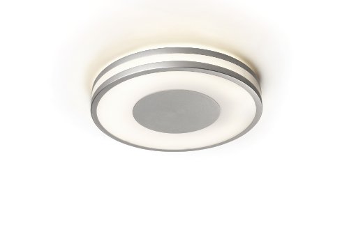 Preisvergleich Produktbild Philips myLiving Being Energiespar- Deckenleuchte mit 40W, inklusive Leuchtmittel, 1-flammig, Aluminium, 326104816