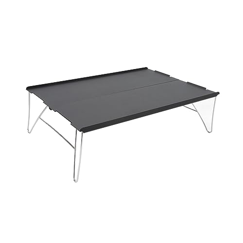 Mesa de Acampamento Dobrável, Mesa de Acampamento Ao Ar Livre Portátil de Liga de Alumínio para Cami