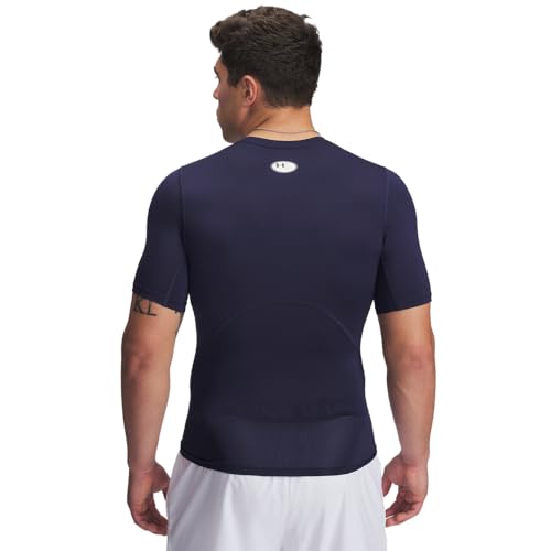 Image of Under Armour Men's UA HG Armour Comp SS Short Sleeve Functional Shirt Quick Dry T-Shirt with Compression Fit