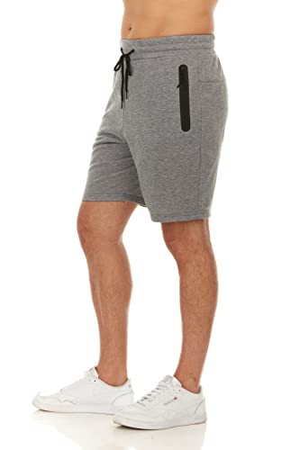 Pure Champ Mens Shorts 3 Pack Tech Fleece Gym Shorts For Men Athletic Workout Shorts With Zipper Pocket And Drawstring Size Xs-3Xl (Set-03-Xl) #TOP3