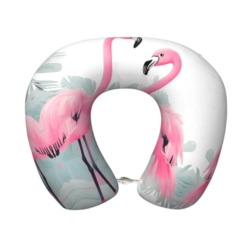 Almohada de viaje espuma viscoelástica U suave miniatura 1