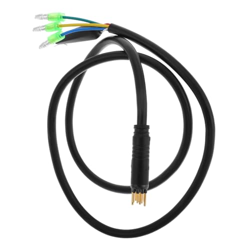 PRETYZOOM Motor Extension Cable for Electric Bike Waterproof Durable Easy Installation Compatible Front Rear Hub Motors