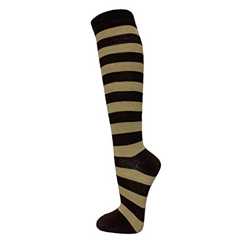 Image of SocksKnee Women Multi-Pack Colorful Variety Design Assorted Activewear Knee-High Stocking Socks, 9-11