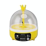 Gugxiom Mini-Brutkasten, Brutkästen für Hühner zum Ausbrüten von Eiern, Brutkästen für Hühner, fasst 4 Hühnereier und 4 kleine Wachteleier