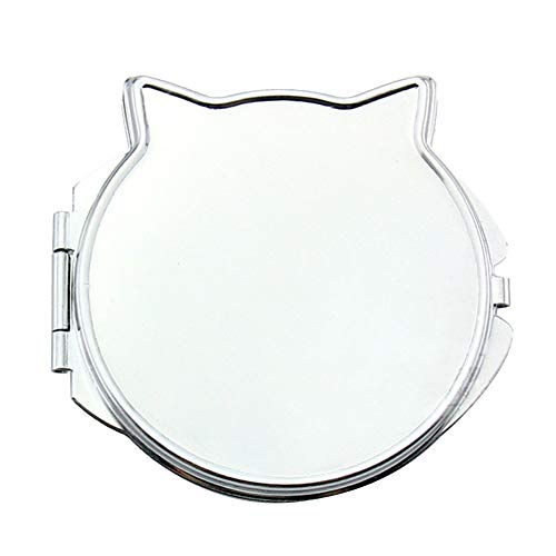 balloonbobo Compact Mirror Double-Sided Portable Travel Cosmetic Makeup Mirror Folding Handheld Mirror for Purses Handbag Cosmetics Bag 1#