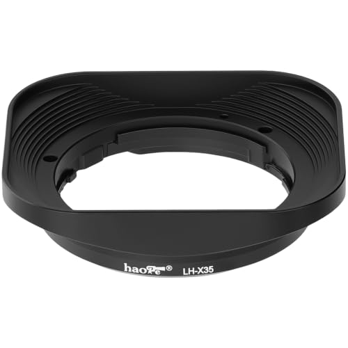 Amazon | Haoge LH-X35 バヨネットメタルスクエアレンズフードシェード