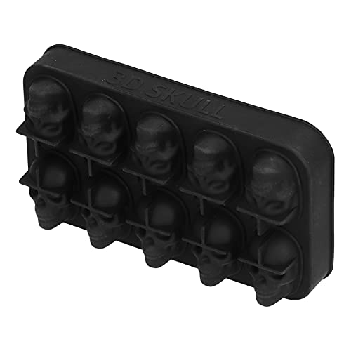 Molde de cubitos de hielo con forma de calavera miniatura 1
