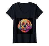 Questo design retrò Maltipoo anni '60 anni '70 con occhiali da sole è un ottimo articolo per i proprietari e gli amanti di Maltipoo. Design hippie con un'atmosfera retrò e divertente!