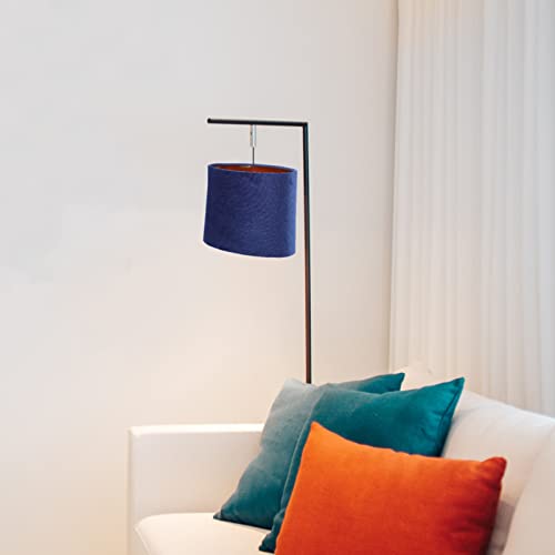 OSALADI Petit Abat- Jour Lustre Abat- Jour Ovale Mur Applique L' ombre de Plancher De Chevet Table Abat- Jour Lumière Couvre Rustique De Mariage Décoration de La Maison Bleu - Image 4