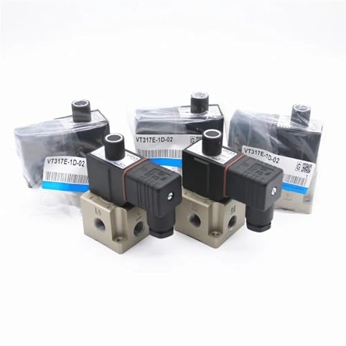 Électrovanne pneumatique VT317E-1D-02 évite les arrêts de production machine